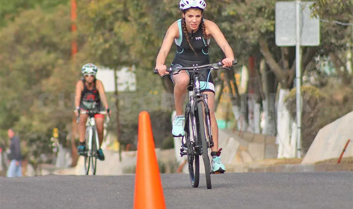 Palenque recibe el Triatlón Internacional