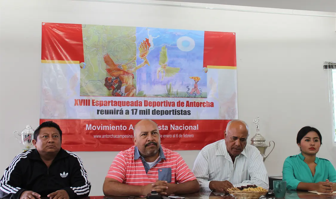 Integrantes de la organización social