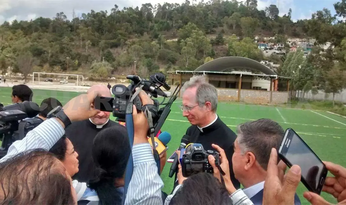 Enviado del Papa revisa espacios de SCLC