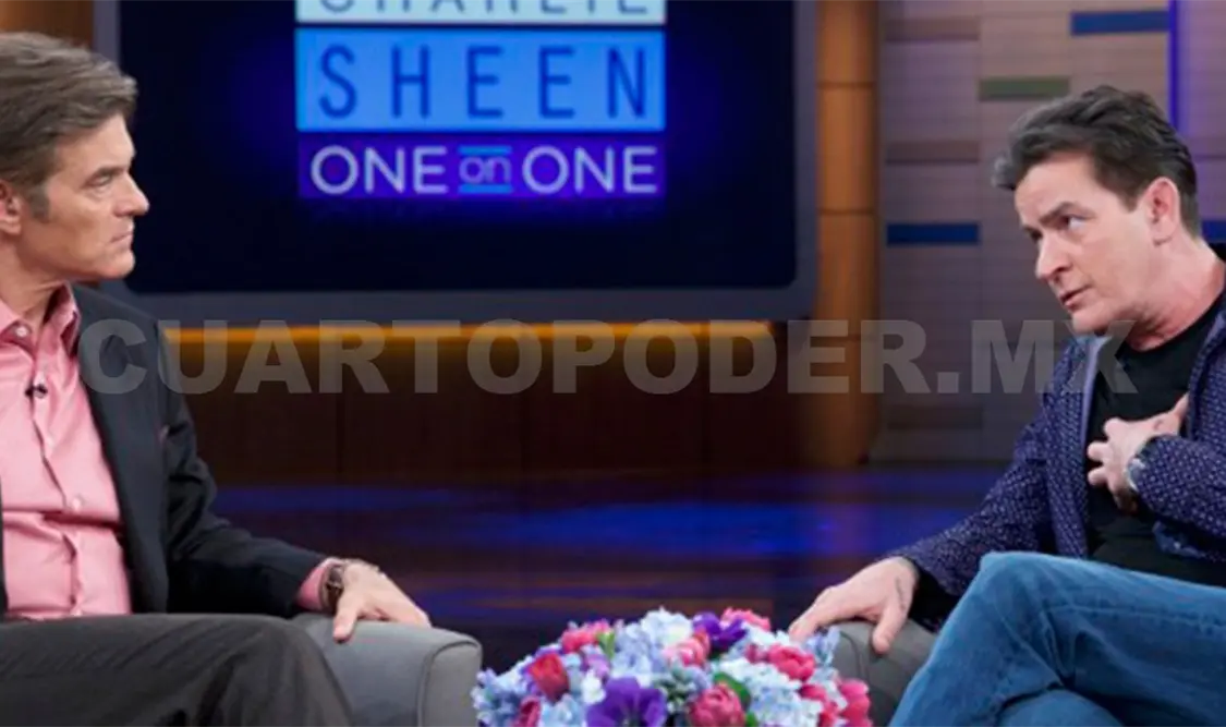 Charlie Sheen se juega la vida sin medicinas