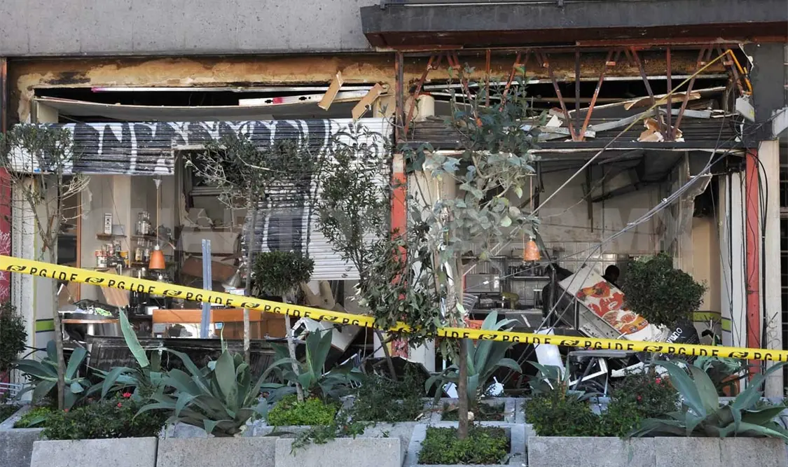 Acumulación de gas ocasiona explosión