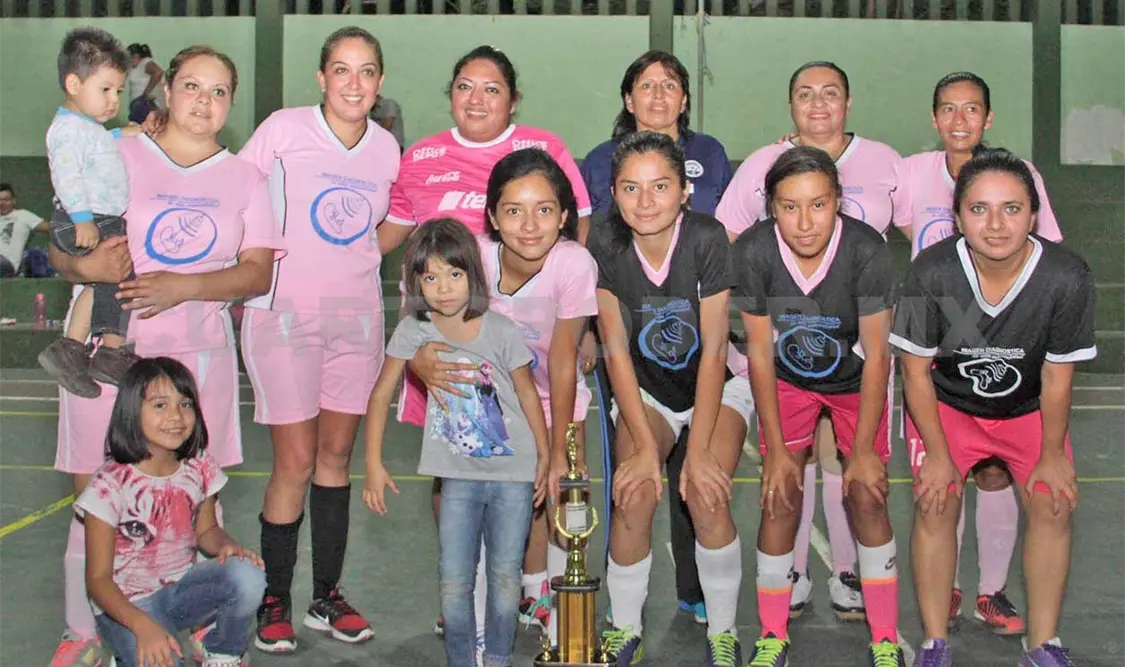 IDDAE, campeonas de torneo del Seguro Social