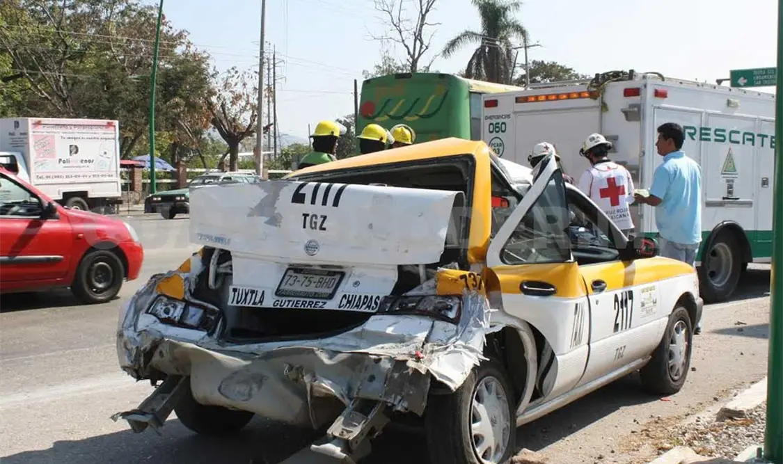 Fuerte accidente se registró la mañana del sábado en el retén “La Pochota”. Rafael Cabrera / CP