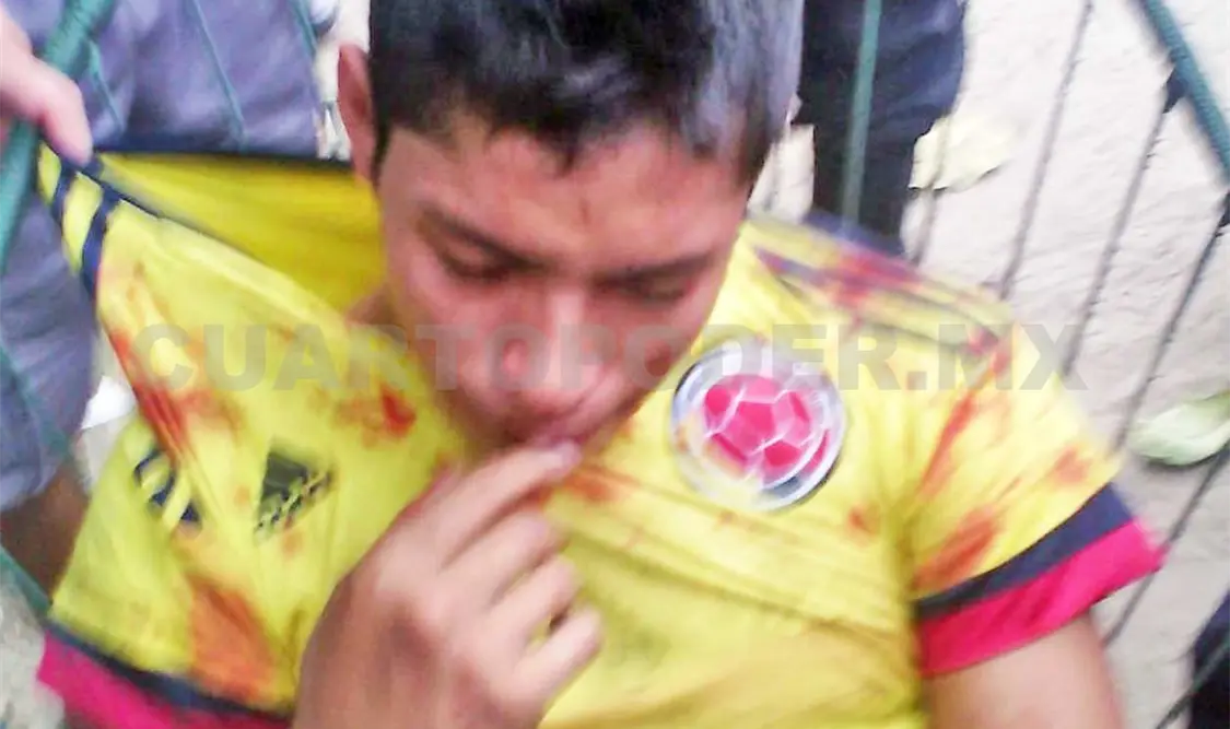 Golpean a asaltante en una colonia