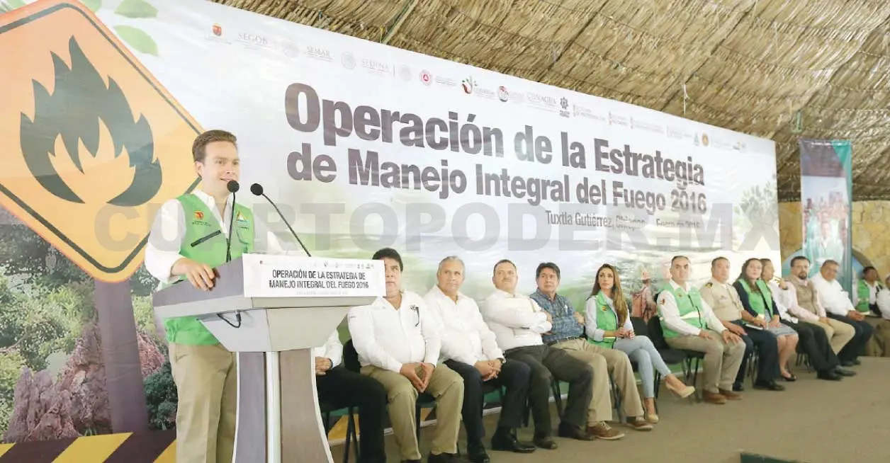 MVC pone en marcha la Estrategia de Manejo Integral del Fuego 2016