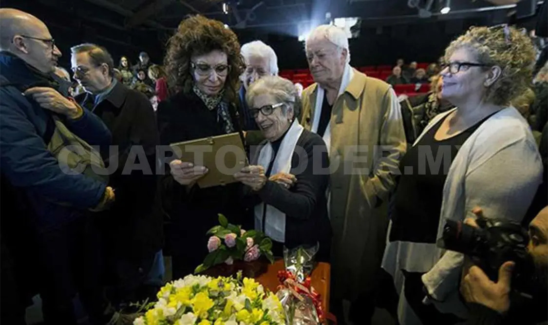 En un ambiente de “fiesta” despiden a Ettore Scola