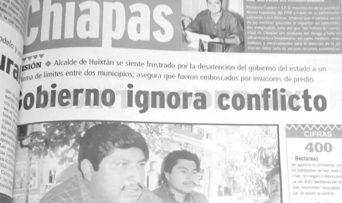 Siniestro pasado: Gobierno estatal ignora conflicto armado