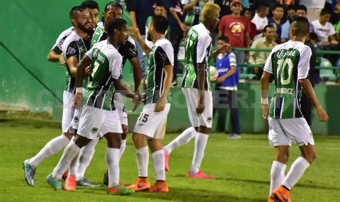 Los goles del conjunto tapachulteco fueron obra de Ismael Valadez y Amaury Escoto. Cortesía