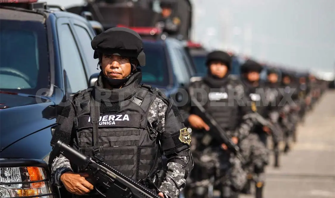 Policía Única, método para revertir la situación de inseguridad que viven algunos estados. Agencias