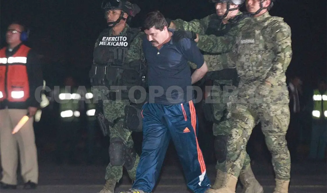 El Gobierno de la República seguirá trabajando para brindar paz a la sociedad, afirma la PGR. “El Chapo”, capturado el 8 de Enero. Agencias