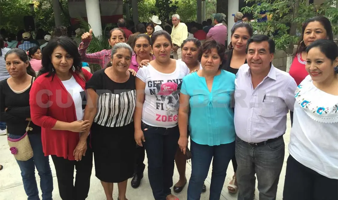 Excandidatas y legisladoras manifestaron su incondicional apoyo al legislador priísta. CP