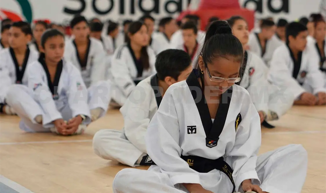 Ahylin Iridia se caracteriza por ser una deportista disciplinada y llevar a cabo los procedimientos de preparación previos a cada competencia. Cortesía