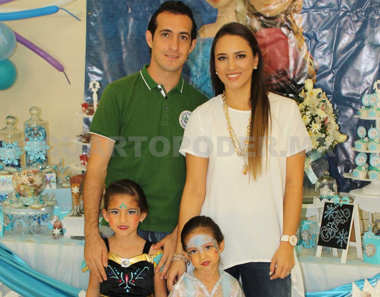 Divertida fiesta para Camila