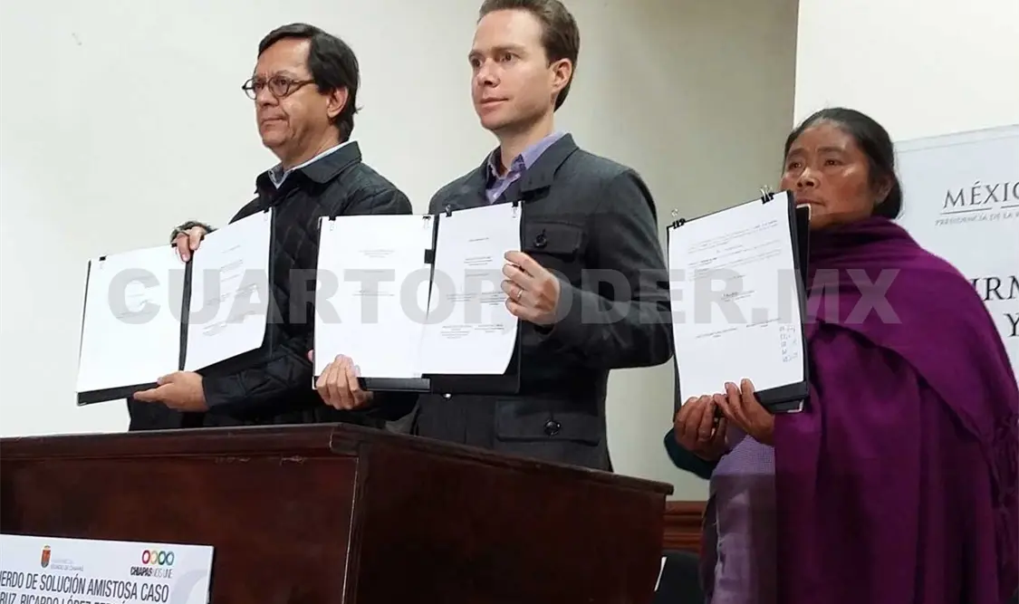 Convenio firmado, producto de una solución amistosa: Campa Cifrián. CP
