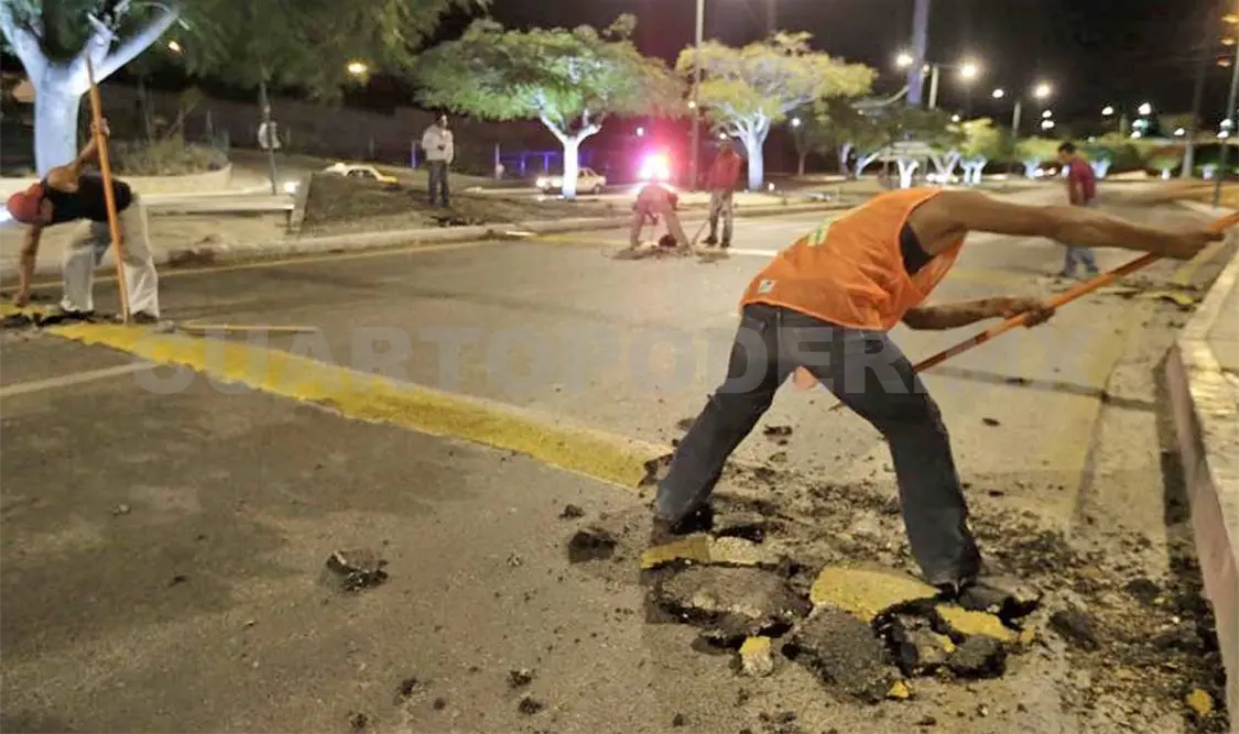 Inconformes bloquean libramiento norte. CP