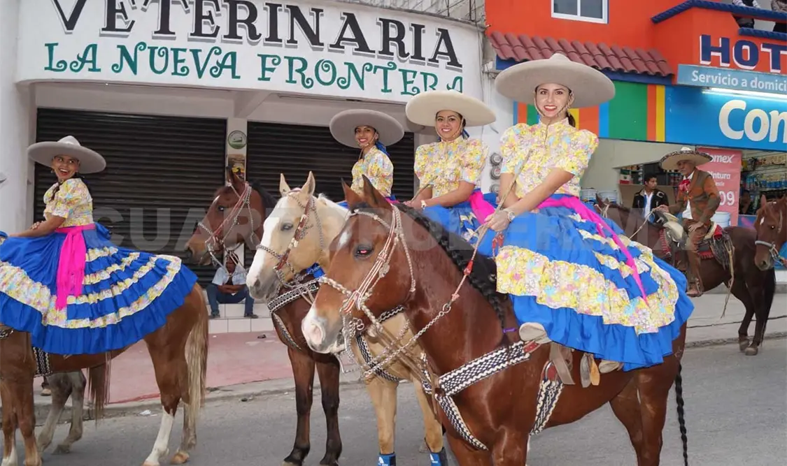 A este evento asistirán charros y escaramuzas de Chiapas y Tabasco. Juan Sánchez / CP