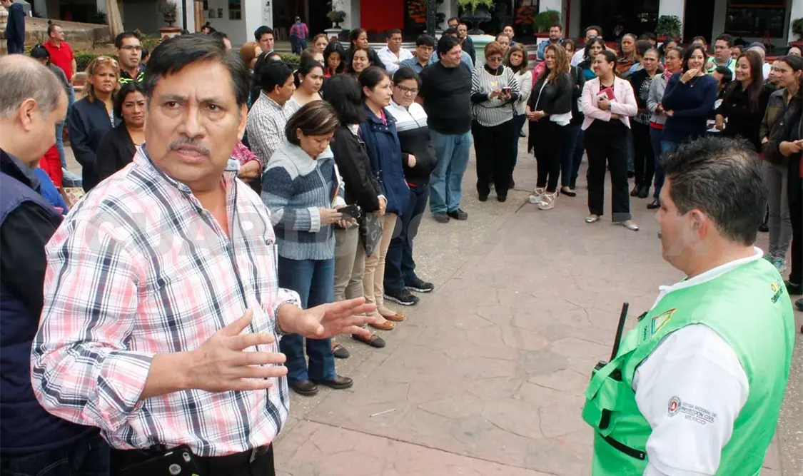 Con esta capacitación se busca la reacción ante sismos. Cortesía