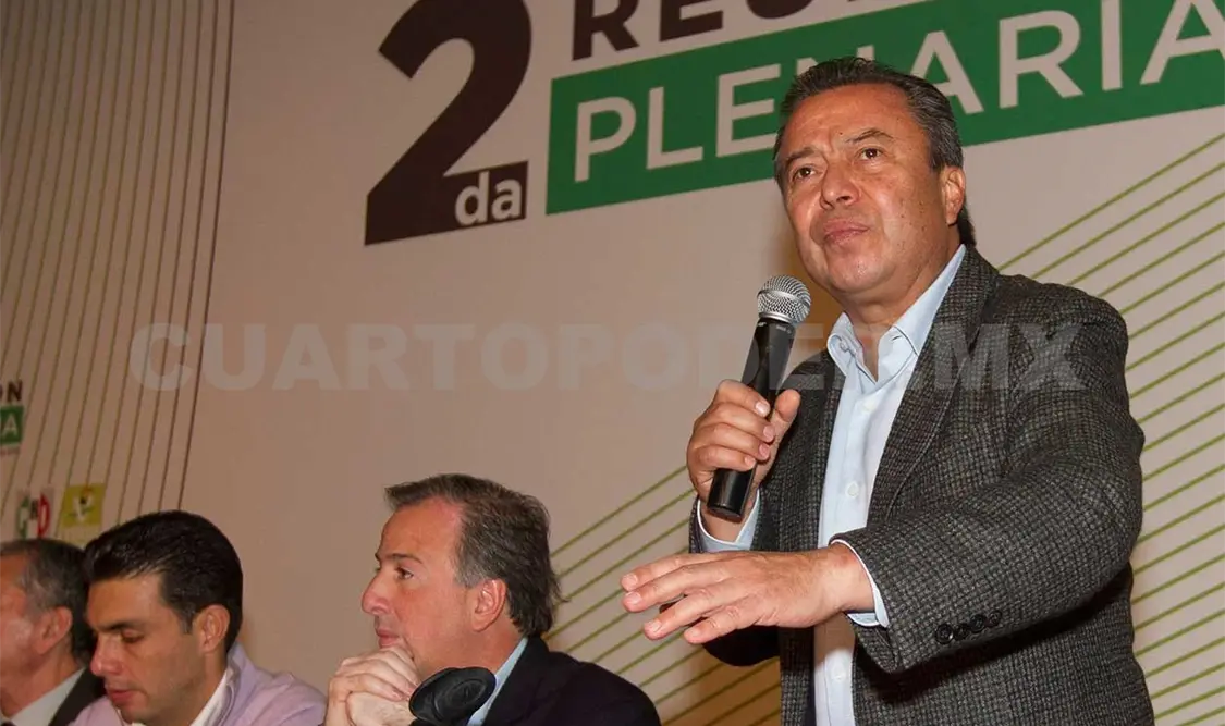 César Camacho Quiroz, durante el segundo periodo ordinario de sesiones Notimex