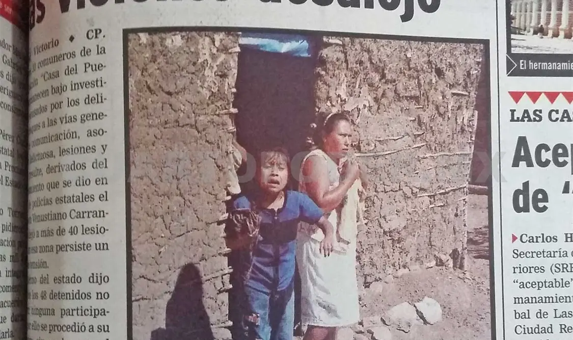 El clima de intranquilidad era evidente en los pobladores de Venustiano Carranza. CP