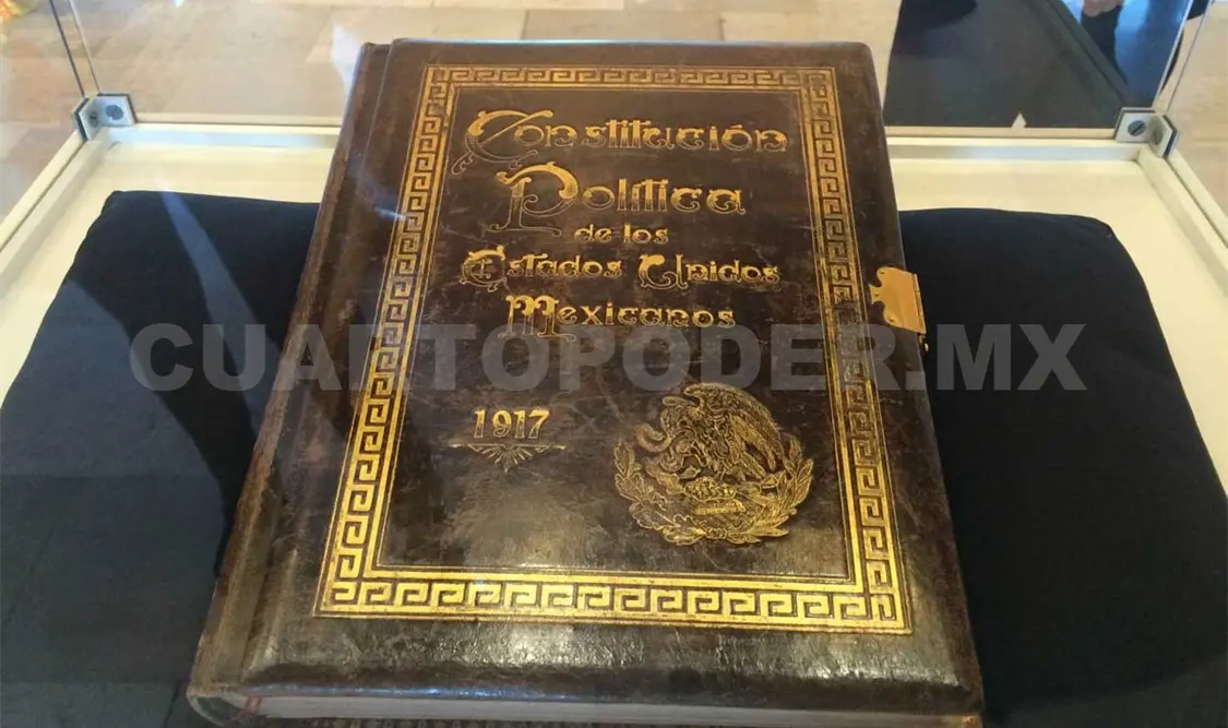 Ejemplar original de la Constitución