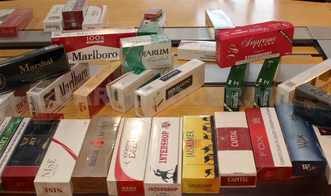 Cigarros piratas a base de heces fecales y aserrín