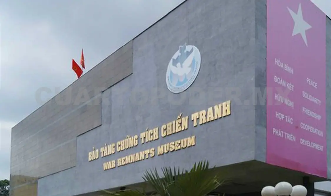 Museo de Vestigios de Guerra de Ciudad Ho Chi Minh. Cortesía