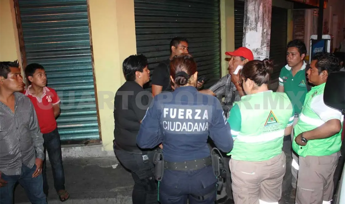 Lo hirieron en riña de cantina