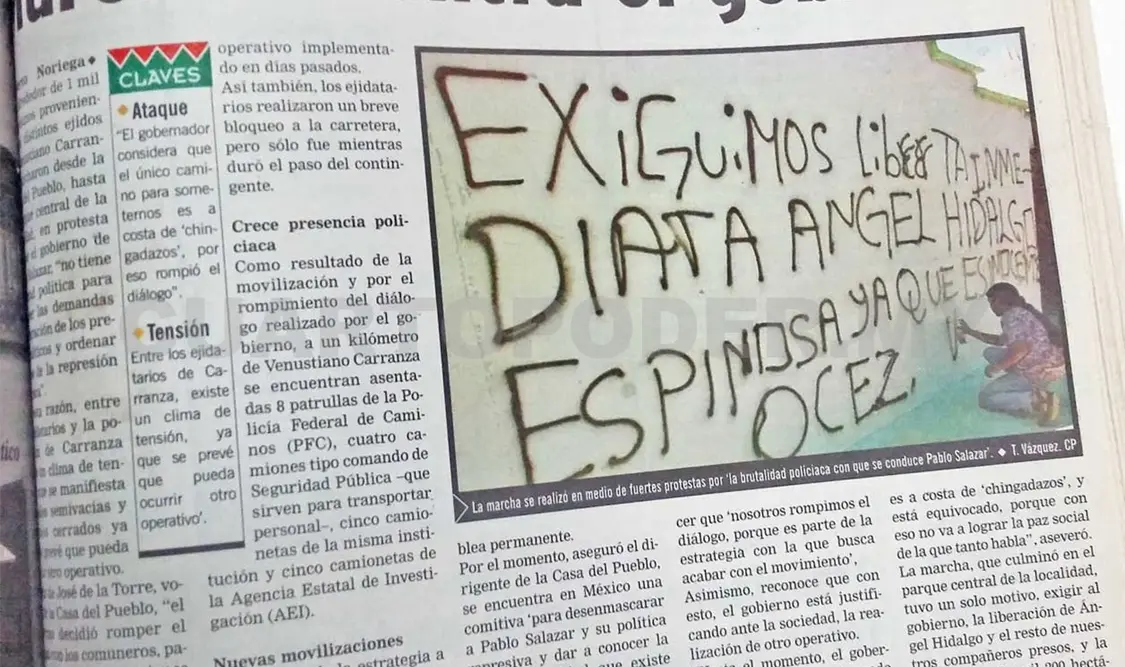 Siniestro pasado: Marchan contra el mal gobierno