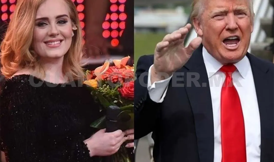 Adele no quiere que Trump use su canción