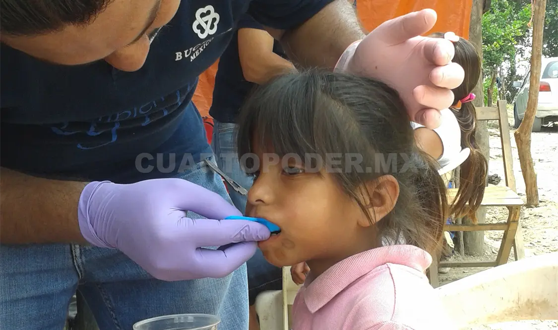Aplicación de Flúor / Cortesía