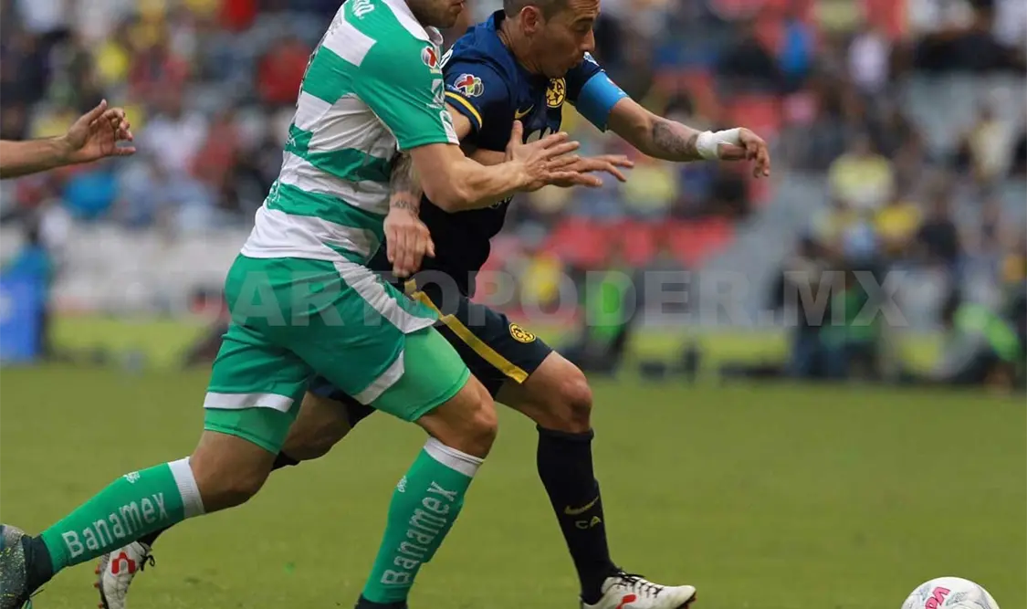 Las Águilas del América ganaron su primer partido en casa, ante un Santos que no pudo anotar.