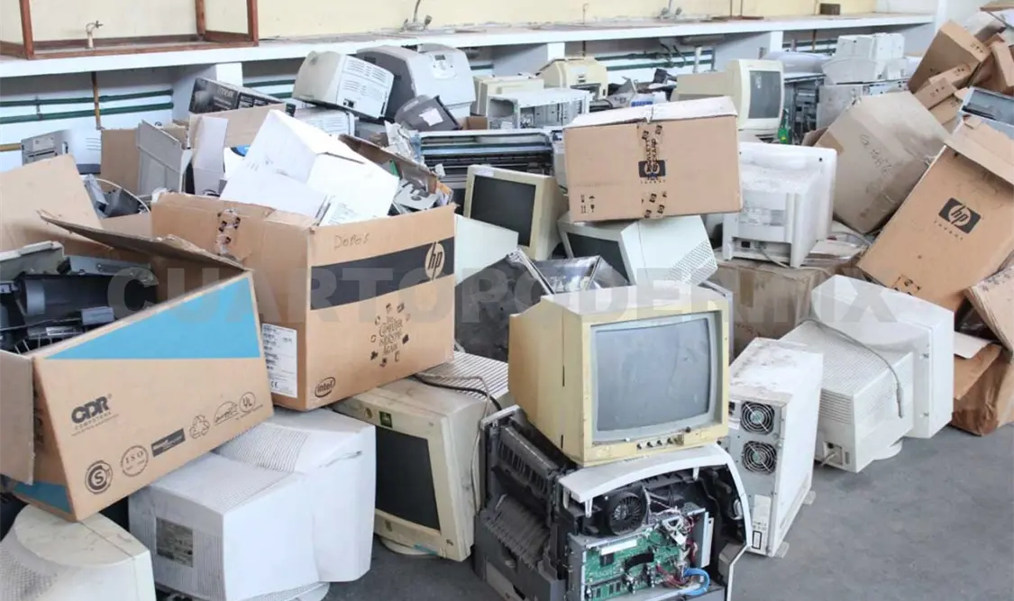 Basura electrónica, un problema de salud pública