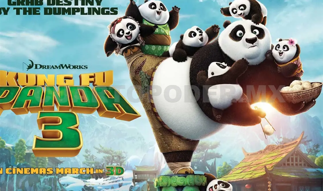 Kung Fu Panda 3 se lleva la taquilla otra vez