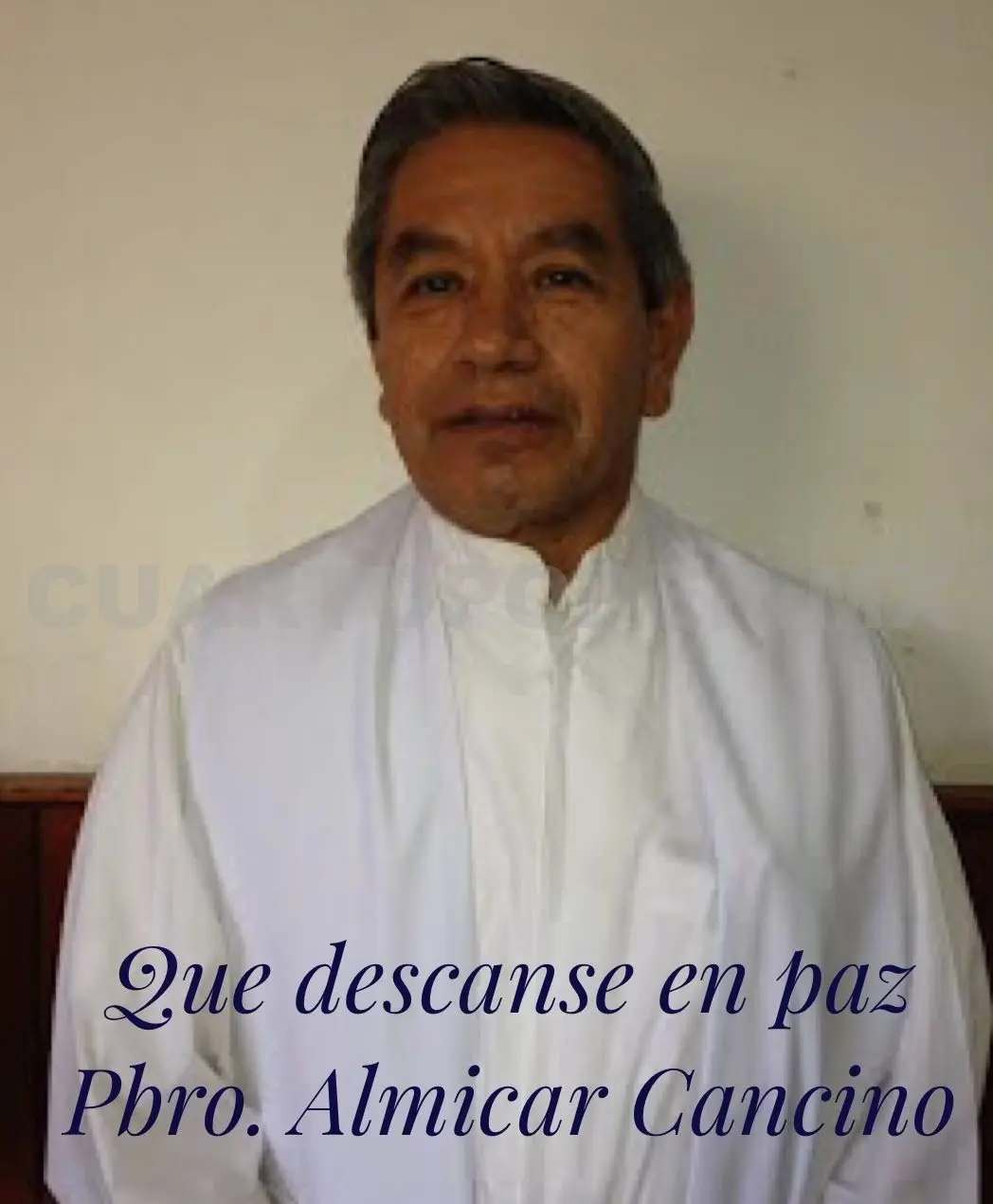 Presbítero Amilcar Cancino Alegría.