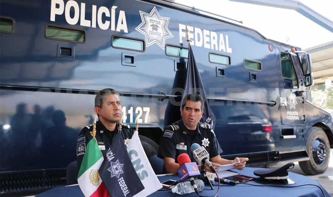 Policía Federal lista para recibir al papa