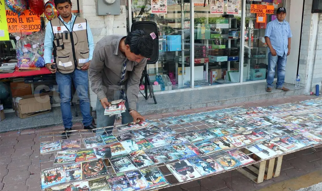 Realizan operativo contra el ambulantaje en Tuxtla