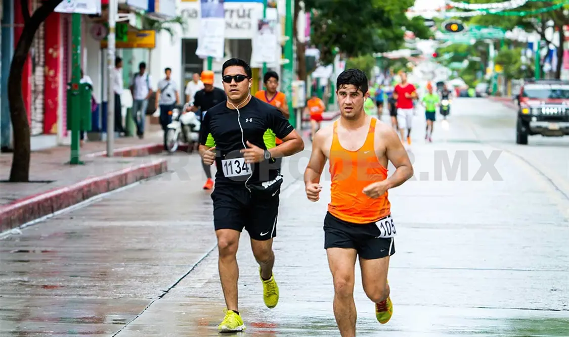 A correr todos la justa del Borrego y Exatec