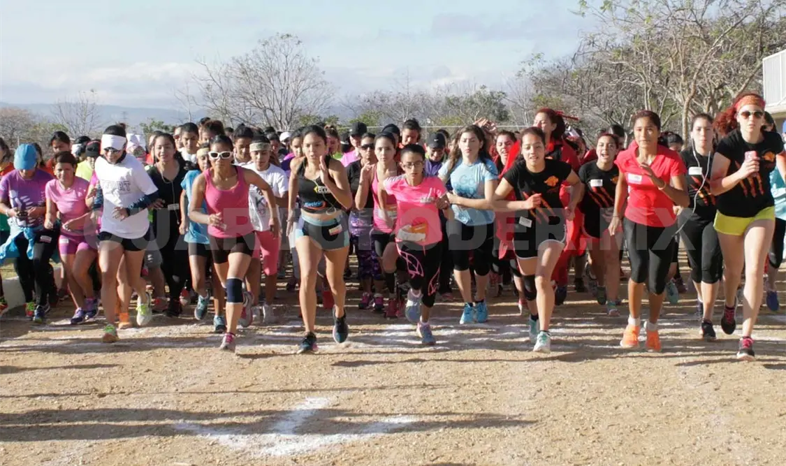 Corta pero exigente la carrera Borregos