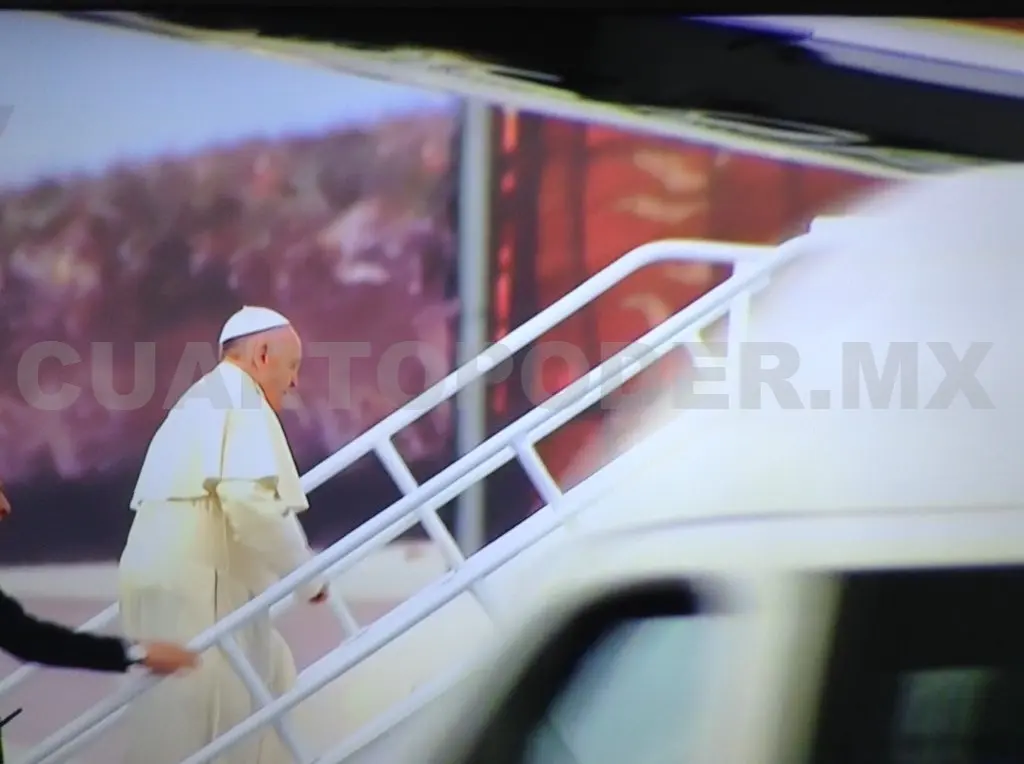 El Papa Francisco viaja ya hacia Chiapas