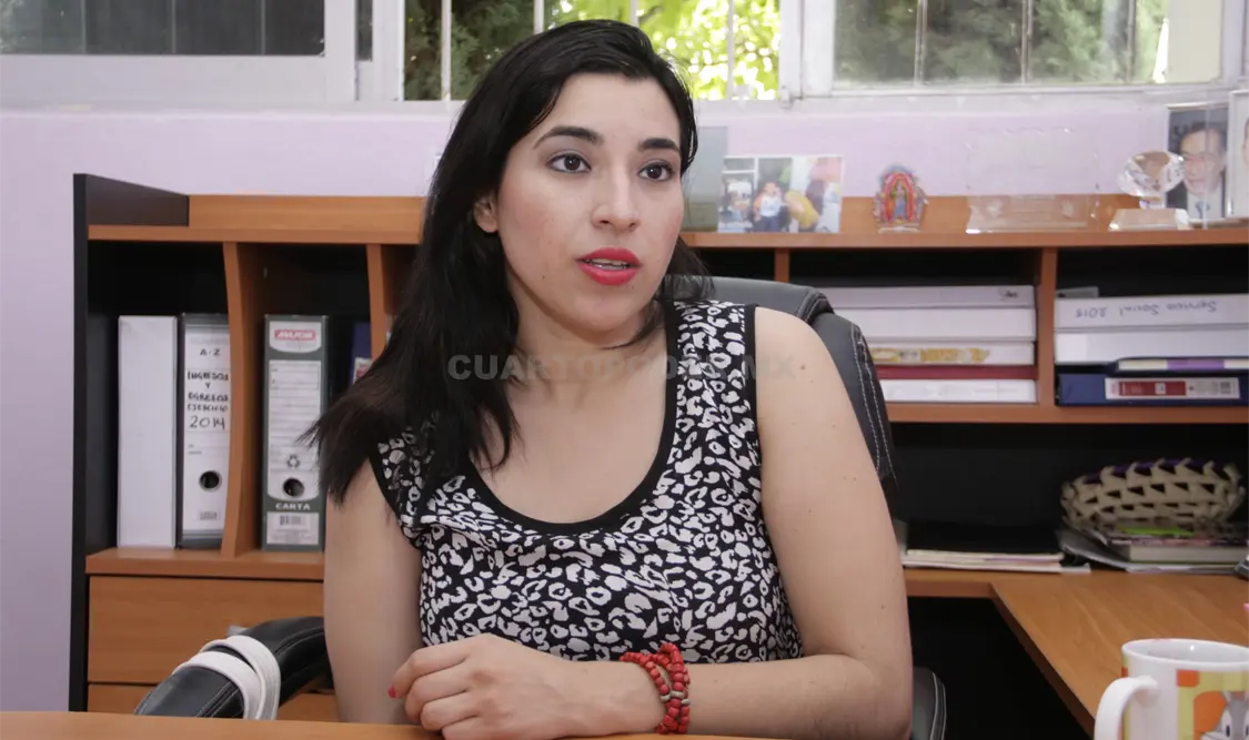 Elena Torres Villanueva, presidenta de Granito de Arena A. C. Guillermo Ramos / CP.