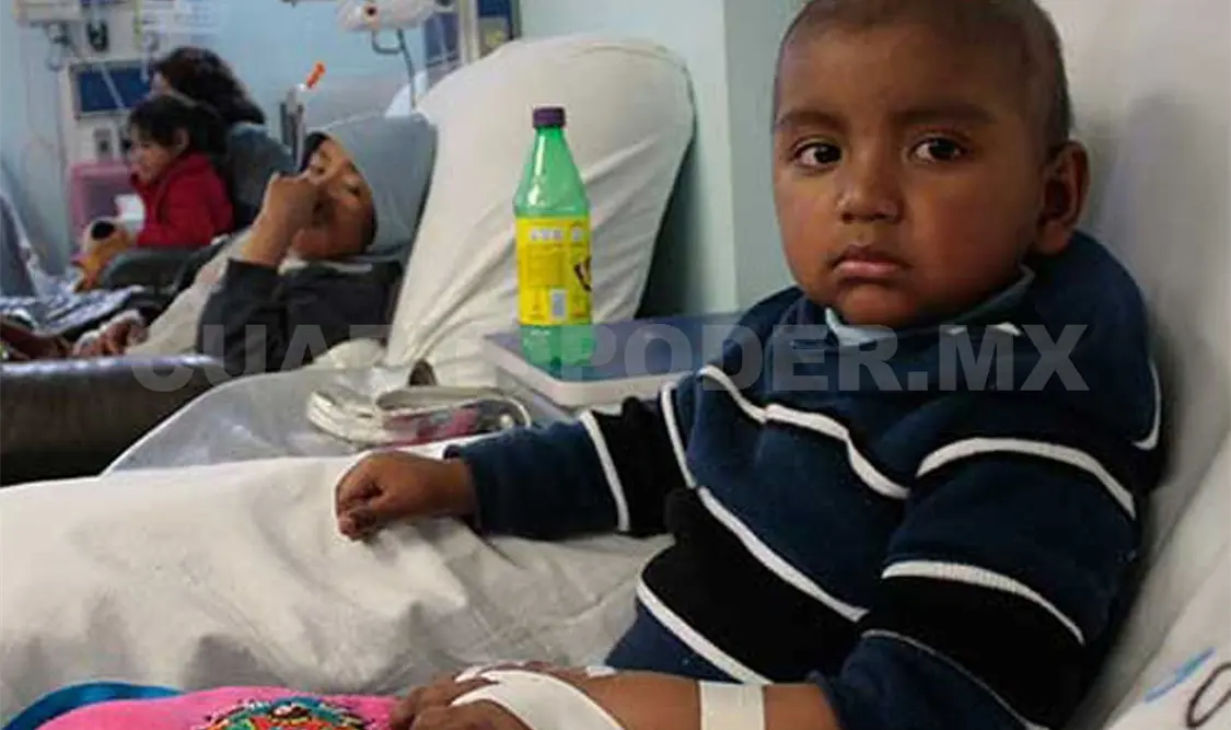 La leucemia representa el 60 por ciento de los padecimientos que afectan a los niños en Chiapas. Cortesía