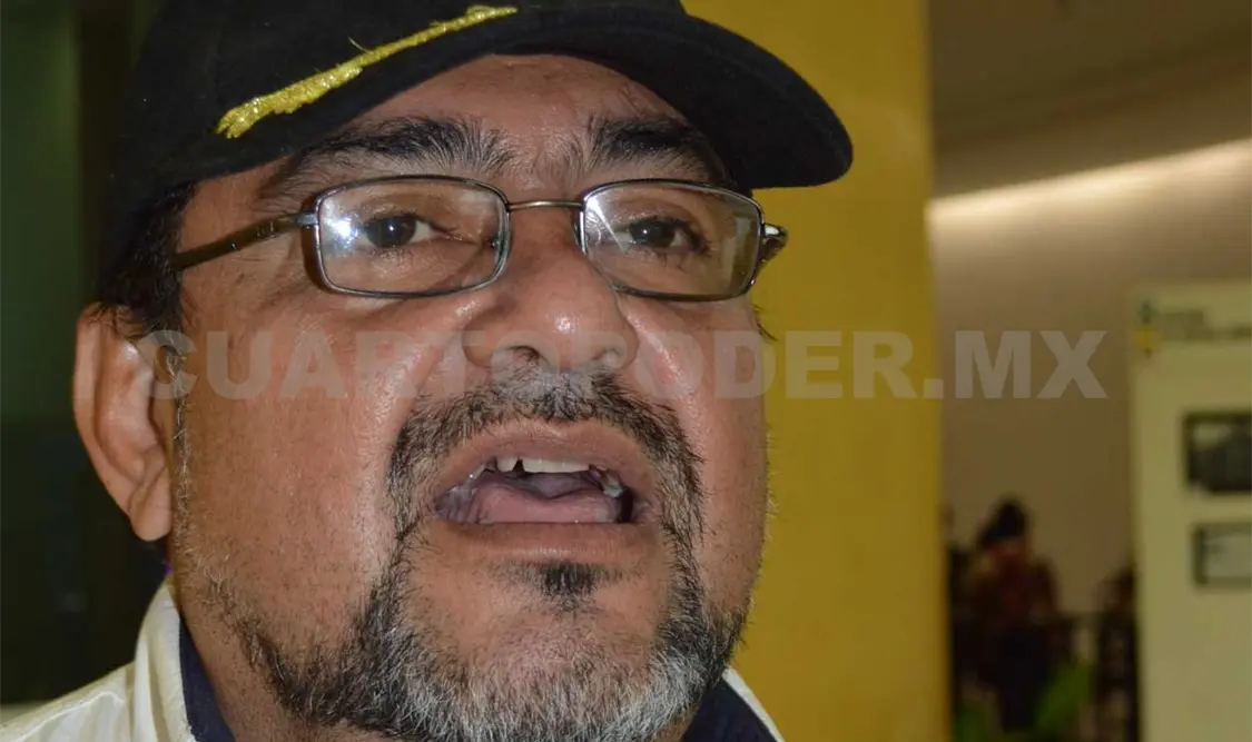 Élfido de Jesús Espinoza Ruiz, presidente del Patronato de Bomberos de Tapachula. RG / CP