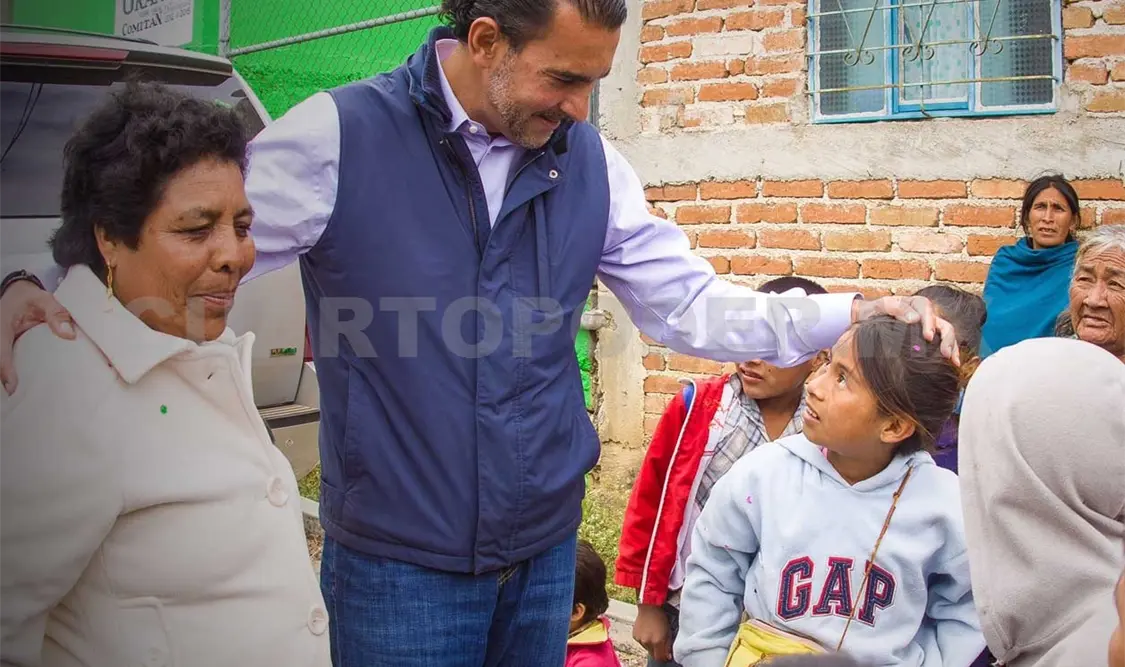 Luis Armando Melgar trabaja por las colonias vulnerables del estado. CP