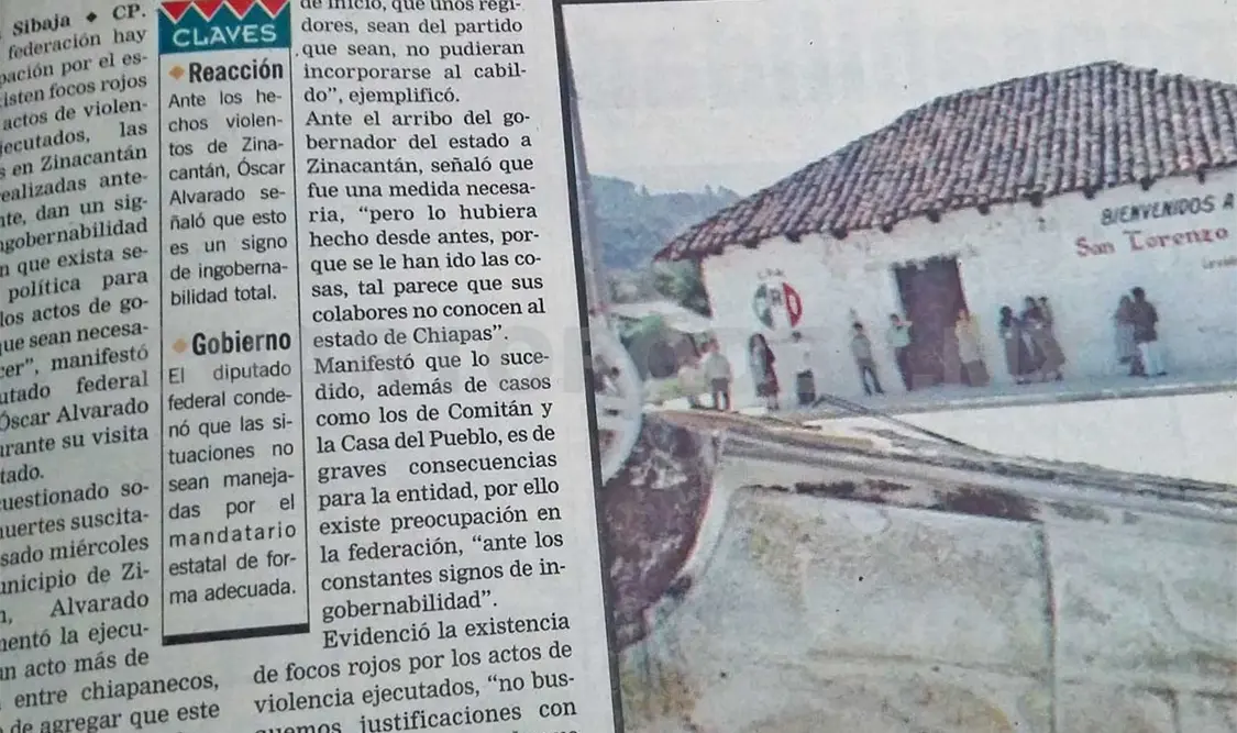 Siniestro pasado: Existe ingobernabilidad total