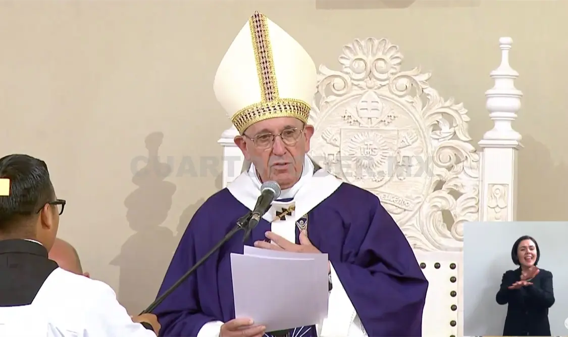 Palabras de despedida del Papa Francisco