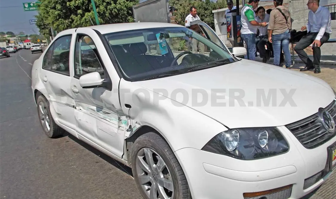 Accidente por distracción