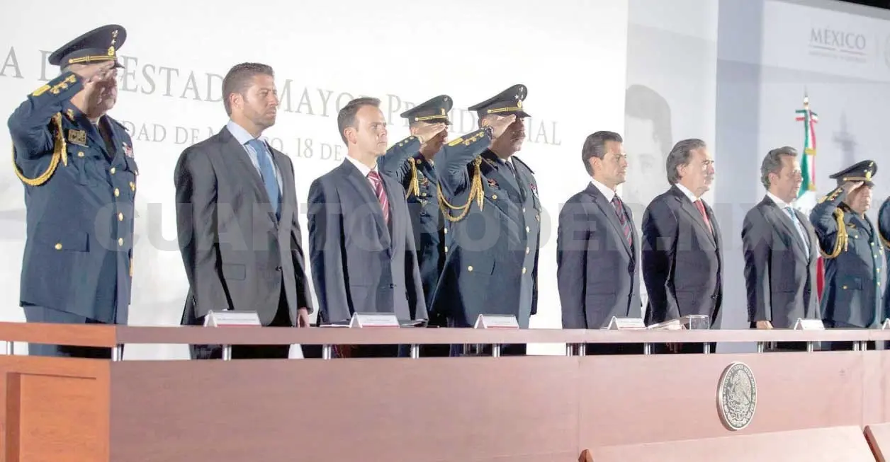 Reconoce Peña Nieto labor del Estado Mayor Presidencial