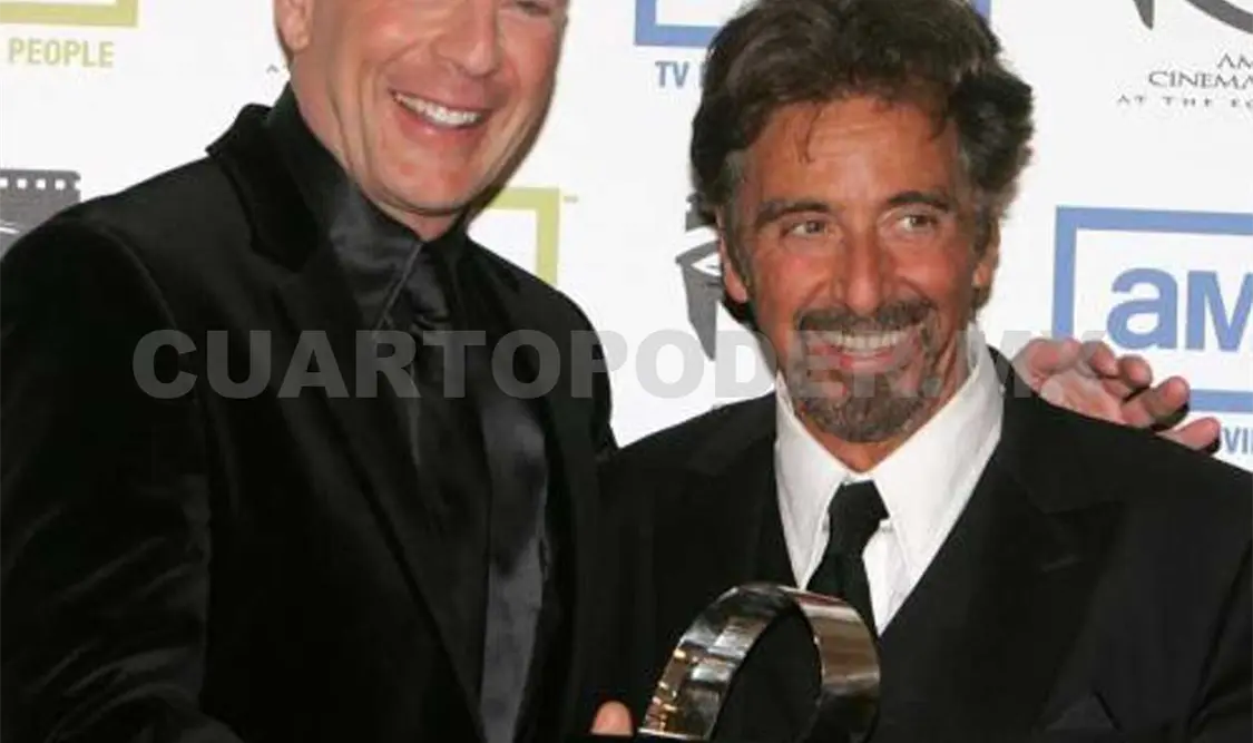 Al Pacino y Bruce Willis traerán obras a México