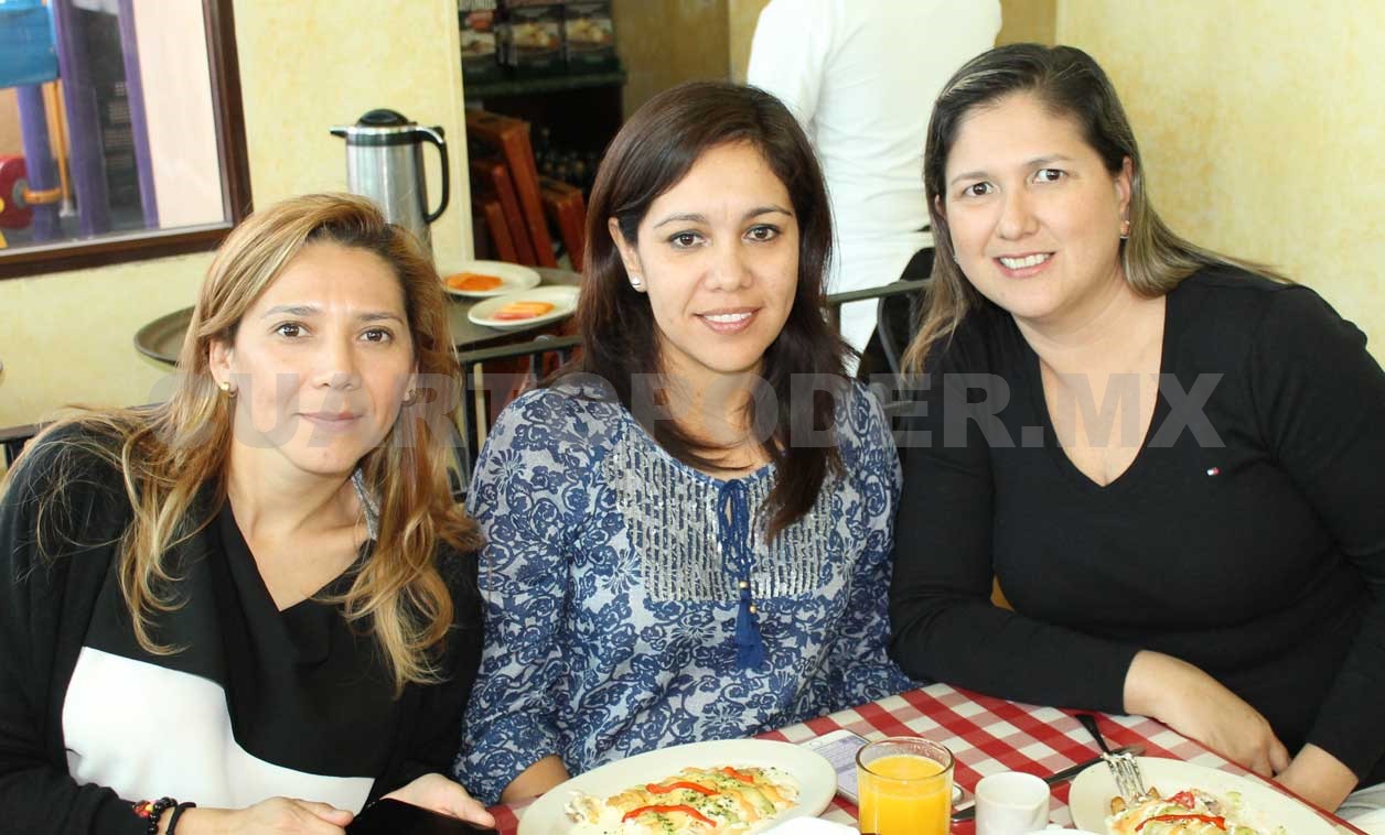 Festejó con sus amigas