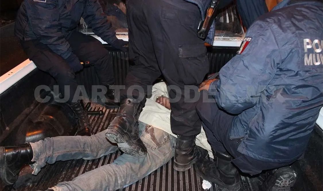 Capturan a ladrón tras persecución